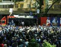 Акции протеста в Тбилиси 