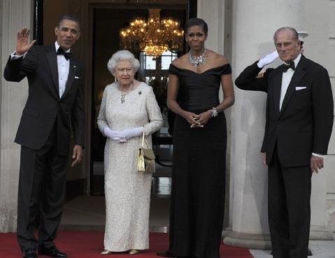 Обама и королева