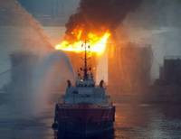 В порту Гибралтара взорвалась цистерна с топливом