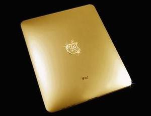 золотой iPad 
