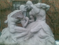 Скульптура «Братья Кличко»