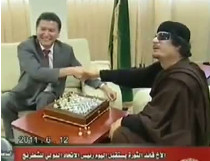 Илюмжинов и Каддафи
