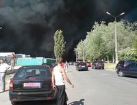 пожар в Броварах