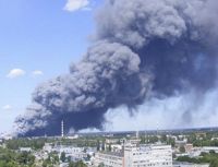 пожар в Броварах