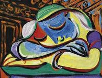 «Спящая девушка» Пабло Пикассо
