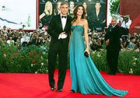Джордж Клуни со своей итальянской подругой