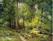 картина Шишикина «В лесу»