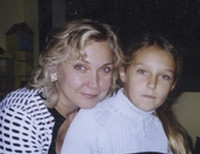 Наталья Захарова с дочерью