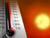 термометр и солнце