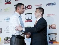Виталий Кличко и Томаш Адамек
