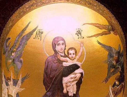 Божья матерь во Владимирском соборе