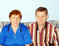Леонида Боровская с мужем