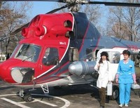 вертолеты медиков