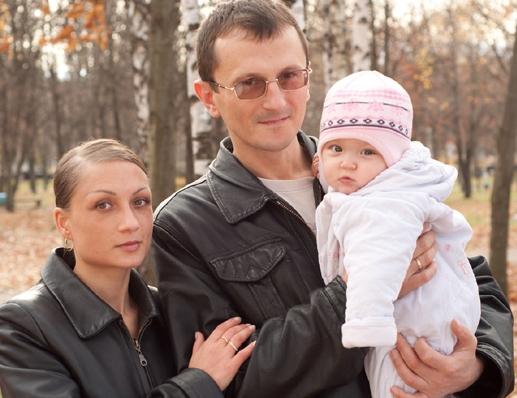 Дмитрий Андейченко и его семья
