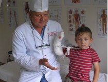 Фидельский и его маленький пациент