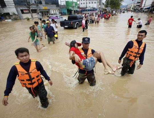 наводнения в Таиланде