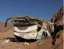 автобус разбился в Египте