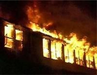сгоревшая школа