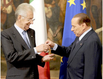 Берлускони и Монти