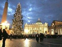 новогодняя елка в Ватикане