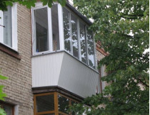 застекленный балкон