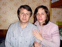 Сергей Вислободов с женой