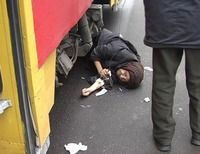 бабушка попала под трамвай