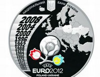 монета Евро-2012
