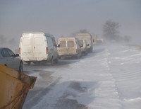 снежные заносы в Крыму