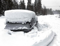 швед провел два месяца без пищи и воды в заваленном снегом автомобиле