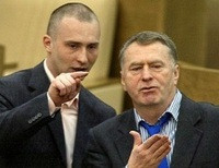 Игорь Лебедев и Жириновский