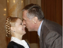 Юлия тимошенко и Мирек Тополанек
