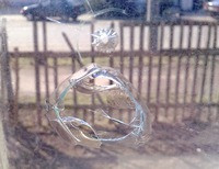 В Запорожской области обстреляли офис Компартии (фото)
