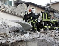землетрясение Италия