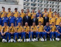 Виктор Янукович и сборная Украины