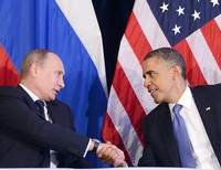 Путин И Обама