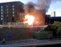 Взрыв в Лондоне