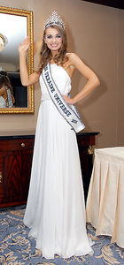 Украину на престижном конкурсе «мисс вселенная-2010» будет представлять 23-летняя анна пославская из новой каховки