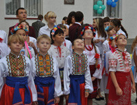 Юные украинцы