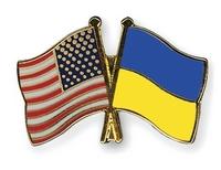 флаги Украины и США