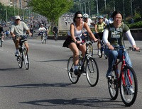 22 сентября Владимирскую улицу в Киеве отдадут велосипедистам