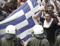 Забастовка в Греции
