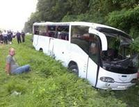 на Черниговщине разбился автобус с российскими паломниками