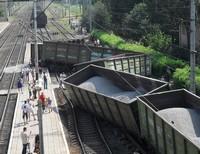 крушение грузового поезда Житомирская область