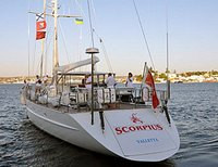 яхта Скорпиус экспедиция