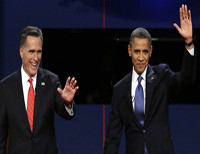 Барак Обама и Митт Ромни