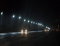 дорожные фонари