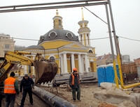 строительство развязка Почтовая площадь