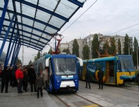 скоростной трамвай в Киеве