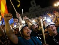 Испания шахтеры протесты